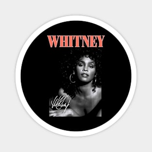 Whitney Houston Vintage Whitney Magnet